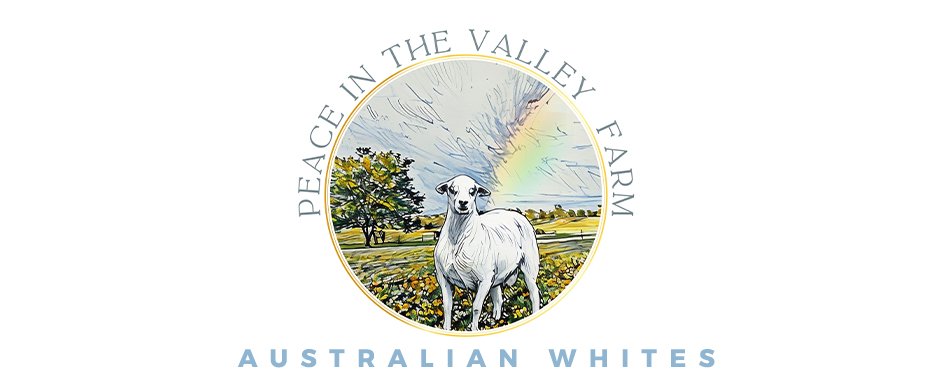 Peace in the Valley Farm Australian Whites